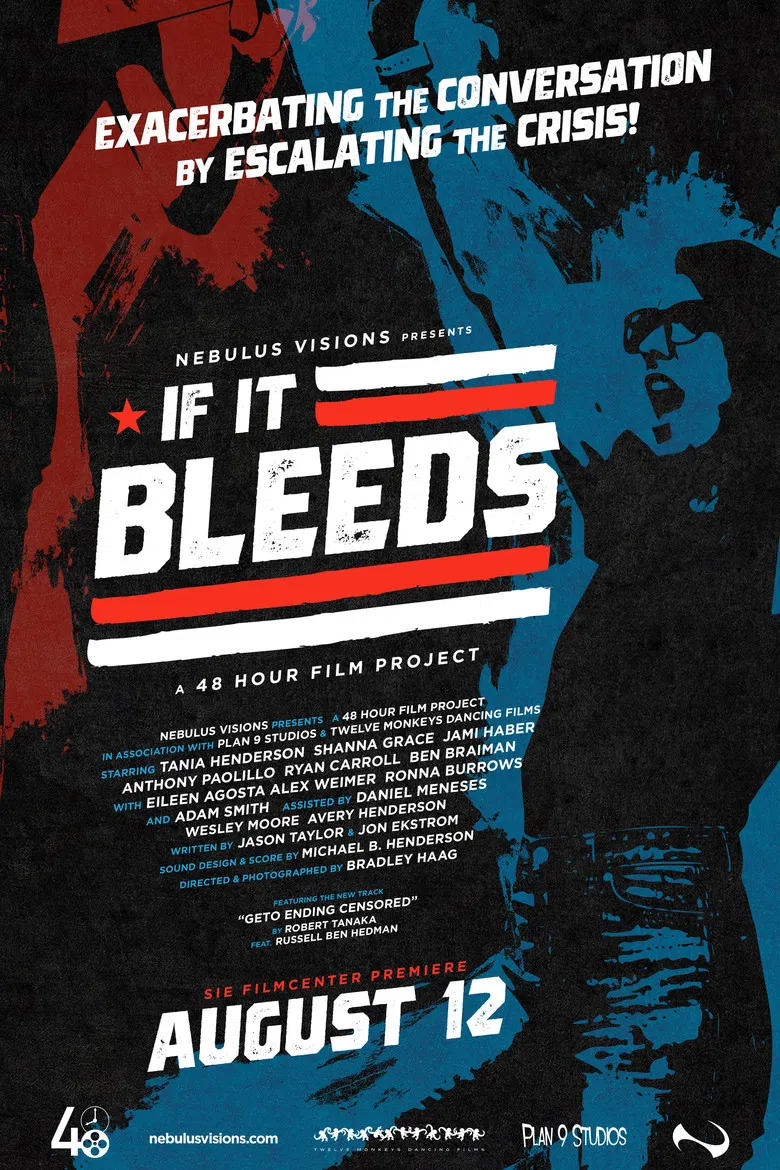 If It Bleeds poster background
