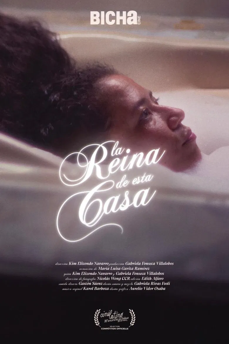 The queen of this house poster background