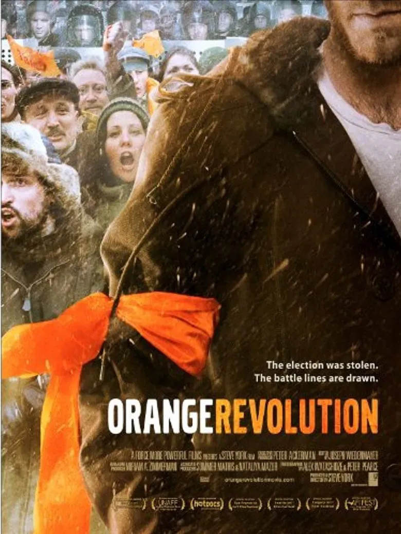 Orange Revolution poster background