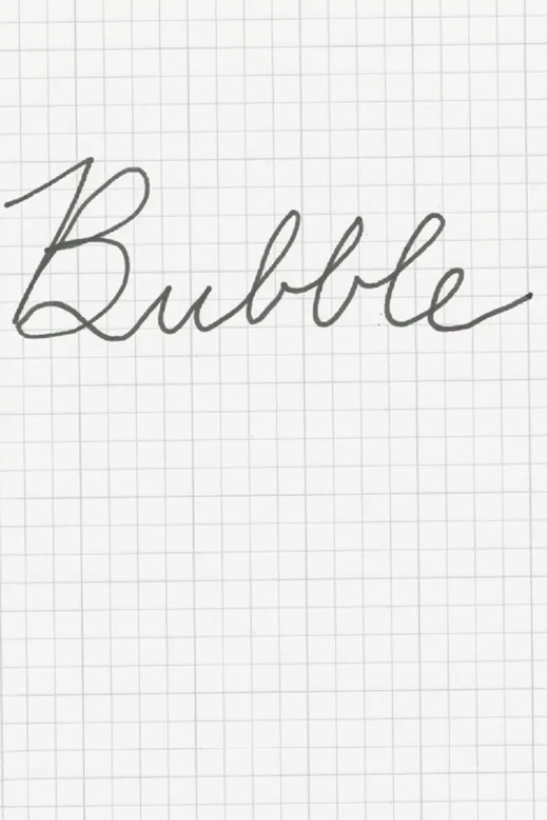 Bubble poster background