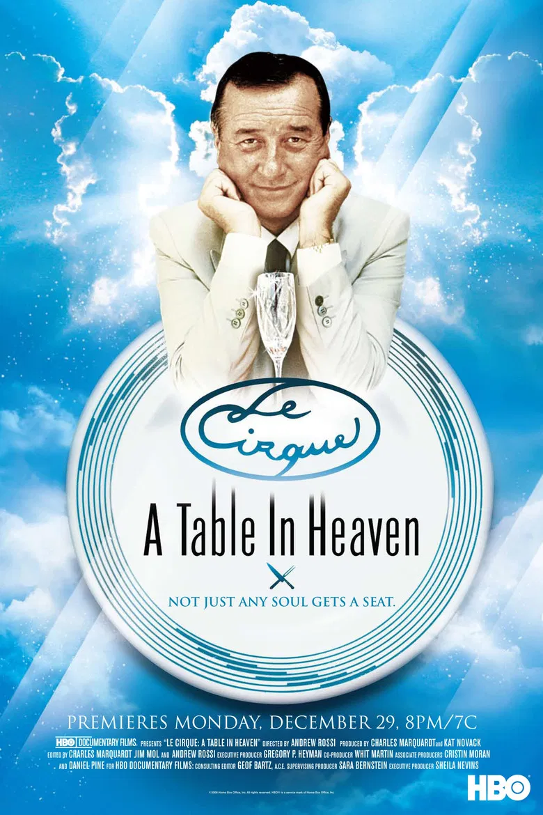 Le Cirque: A Table in Heaven poster background