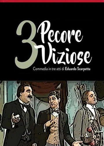 Tre pecore viziose poster background
