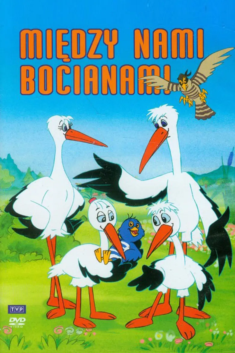 Między nami bocianami poster background