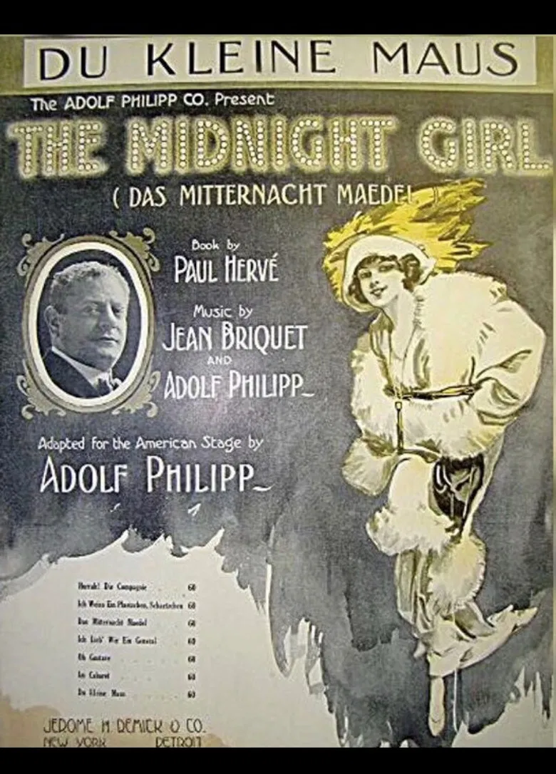 The Midnight Girl poster background