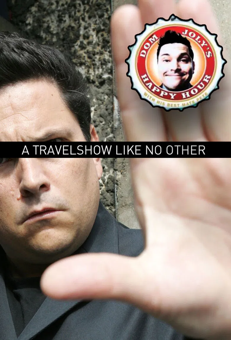 Dom Joly's Happy Hour poster background