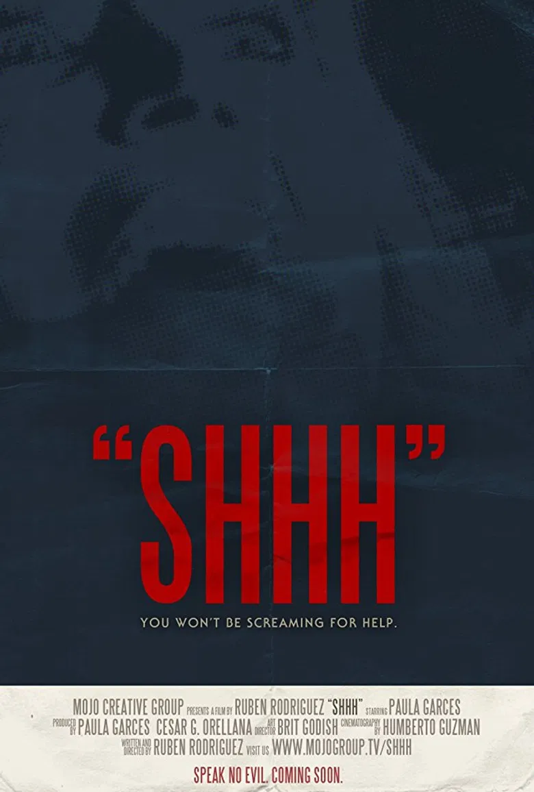 Shhh poster background