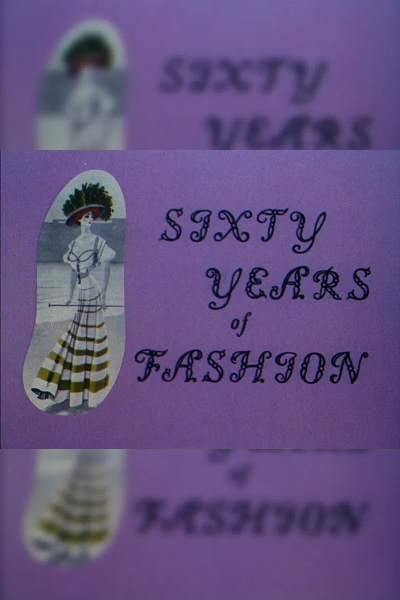 Sixty Years of Fashion poster background