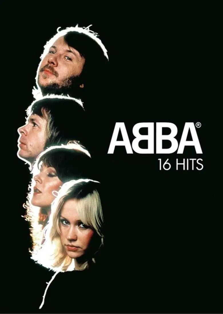 ABBA: 16 Hits poster background