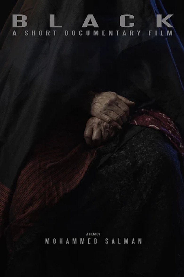 Black poster background