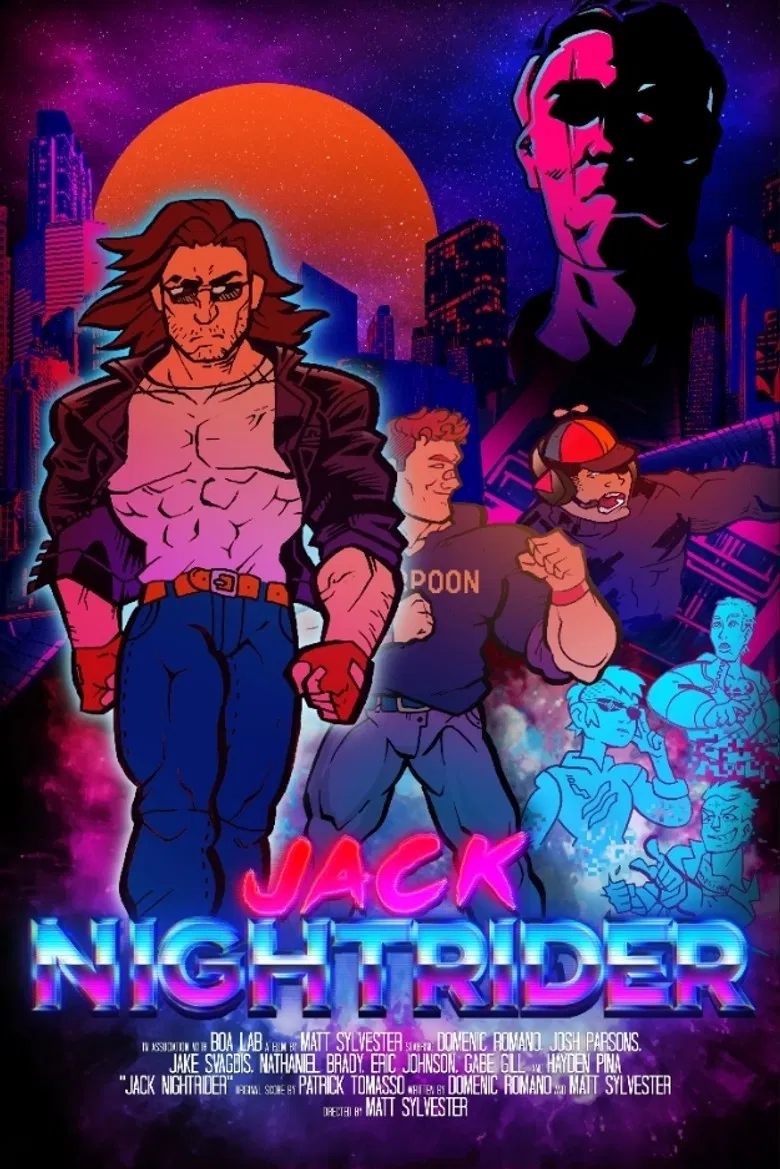 Jack Nightrider poster background