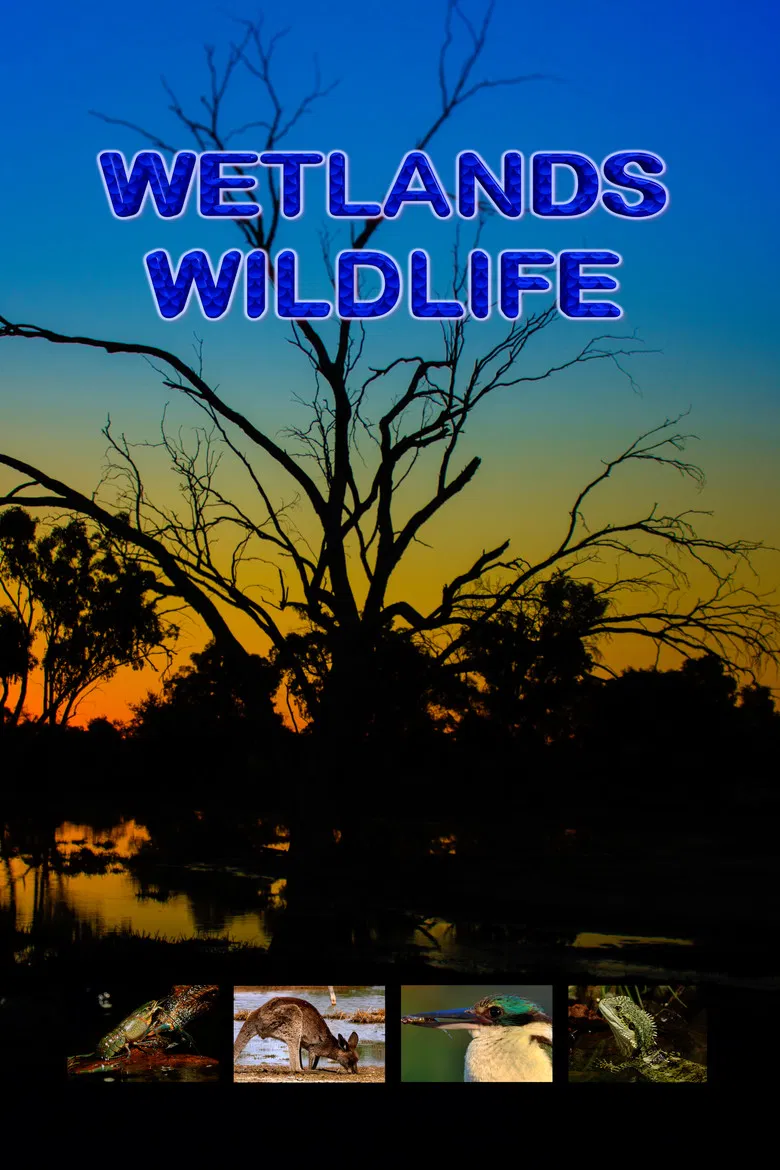 Wetlands Wildlife poster background