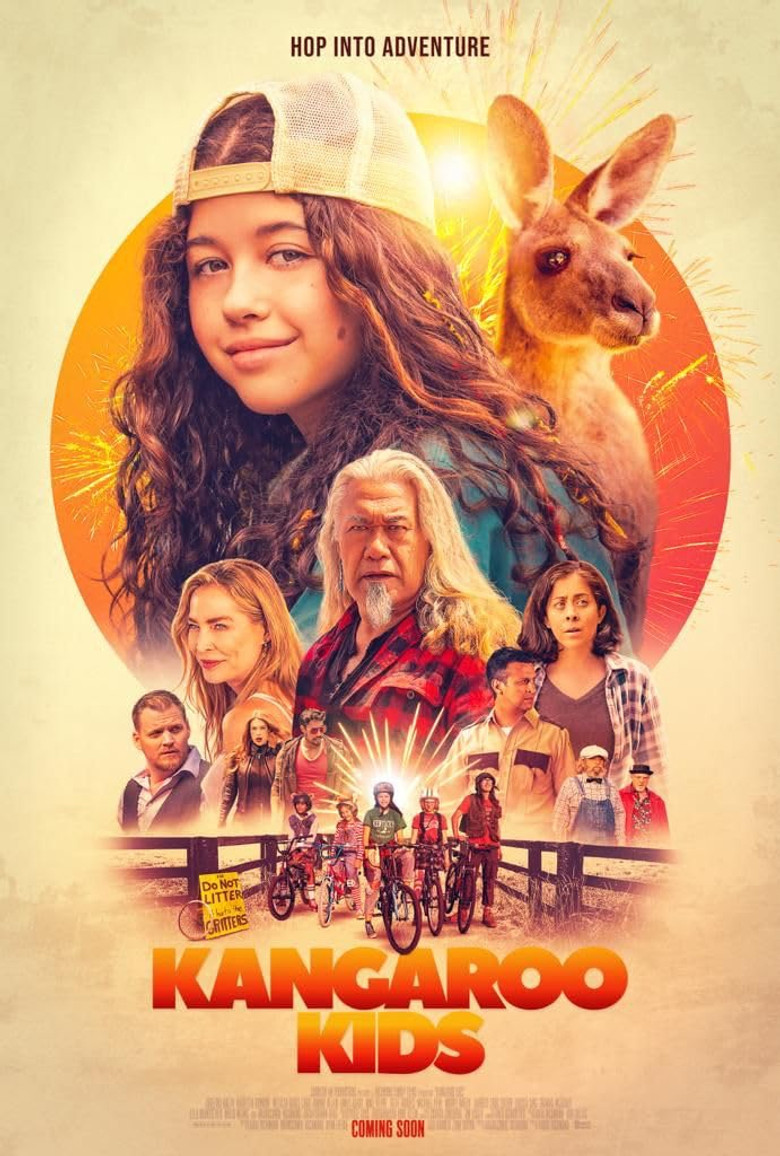 Kangaroo Kids poster background