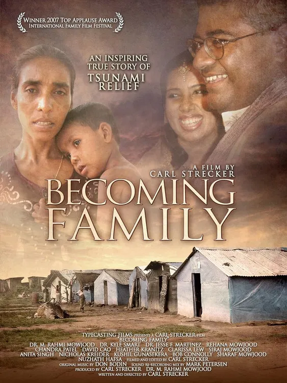 Becoming Family poster background