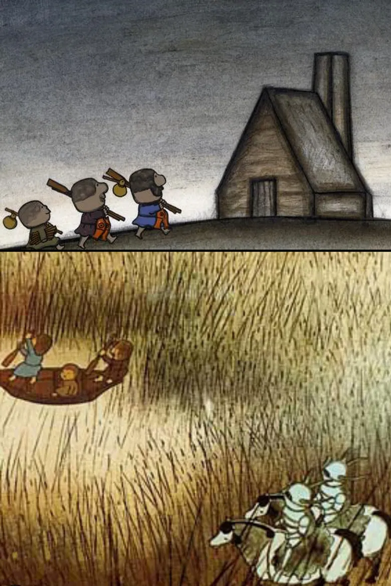 Seven Little Flames poster background