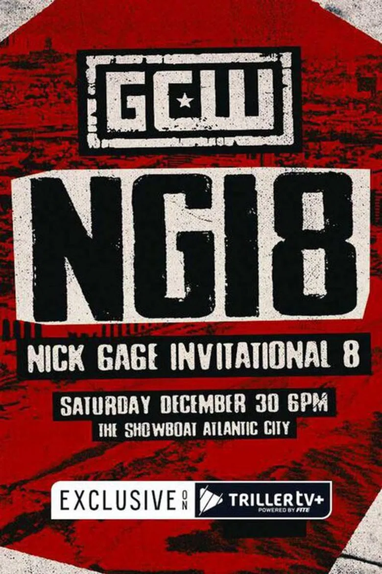 GCW: Nick Gage Invitational 8 poster background