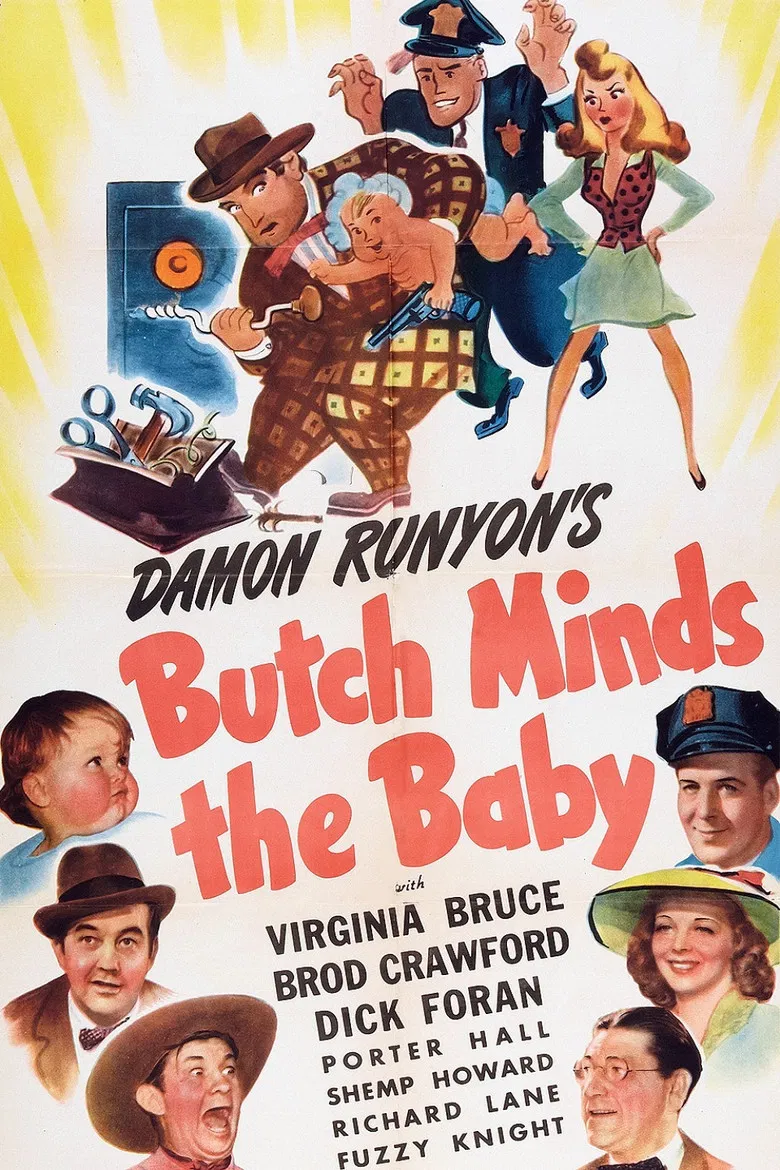 Butch Minds the Baby poster background