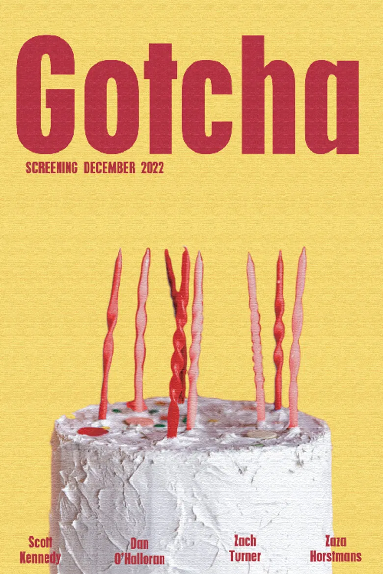 Gotcha poster background