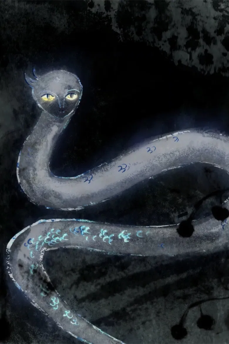 White Snake poster background