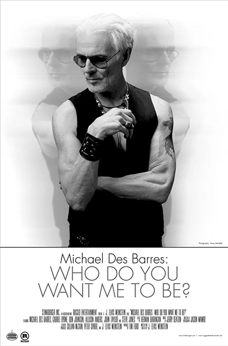 Michael Des Barres: Who Do You Want Me To Be? poster background