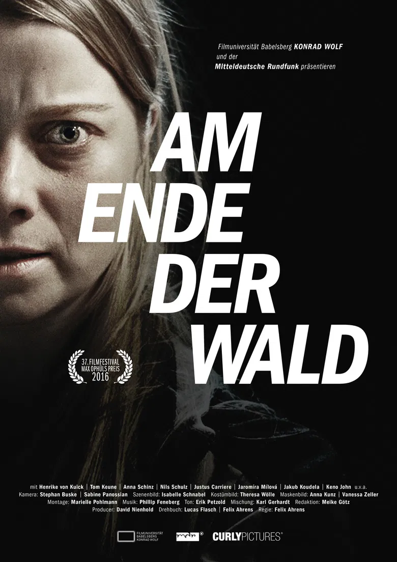 Am Ende der Wald poster background