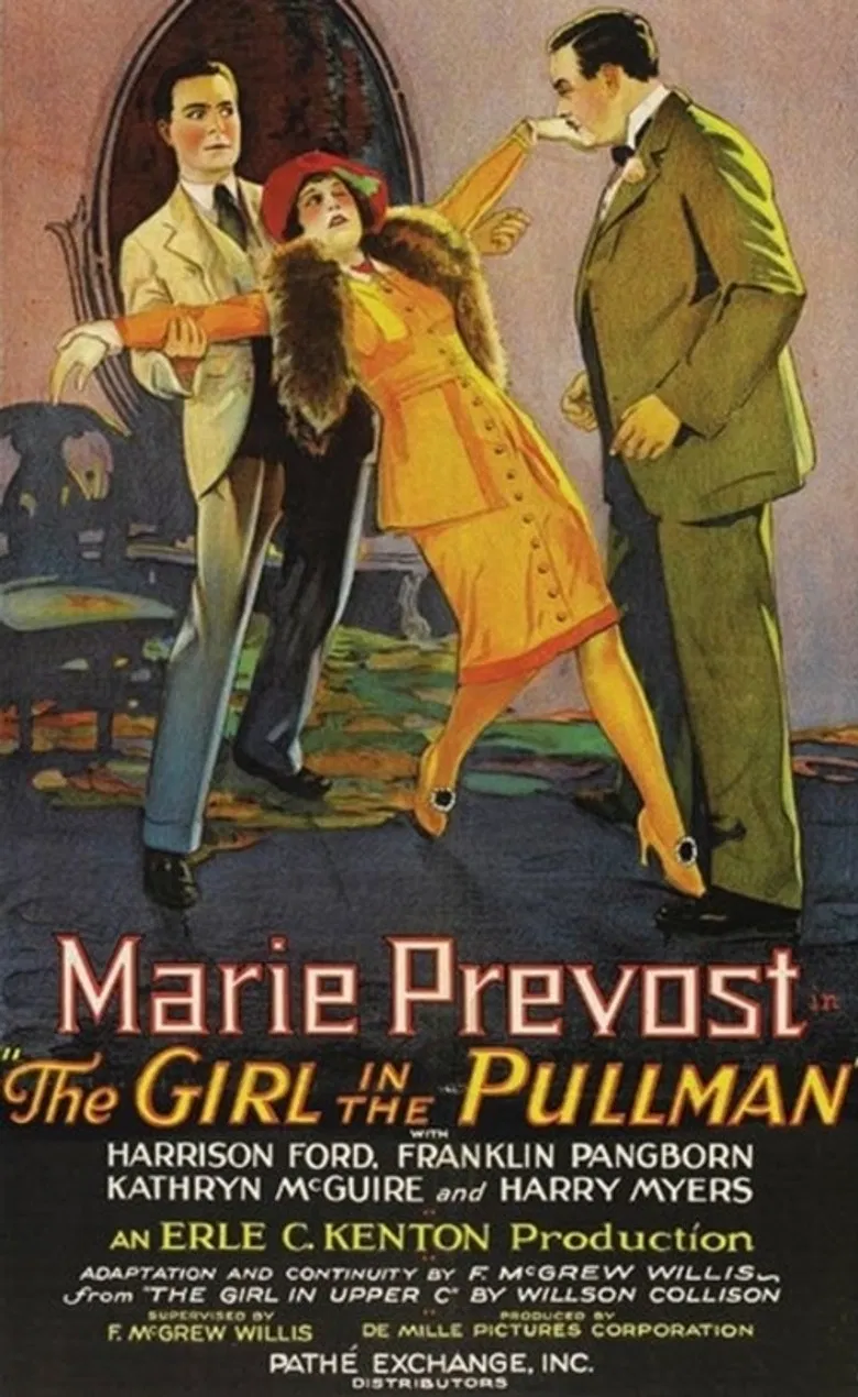 The Girl in the Pullman poster background