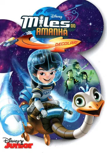 Miles From Tomorrowland: Let's Rocket poster background