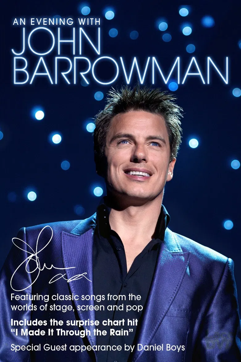 An Evening with John Barrowman poster background