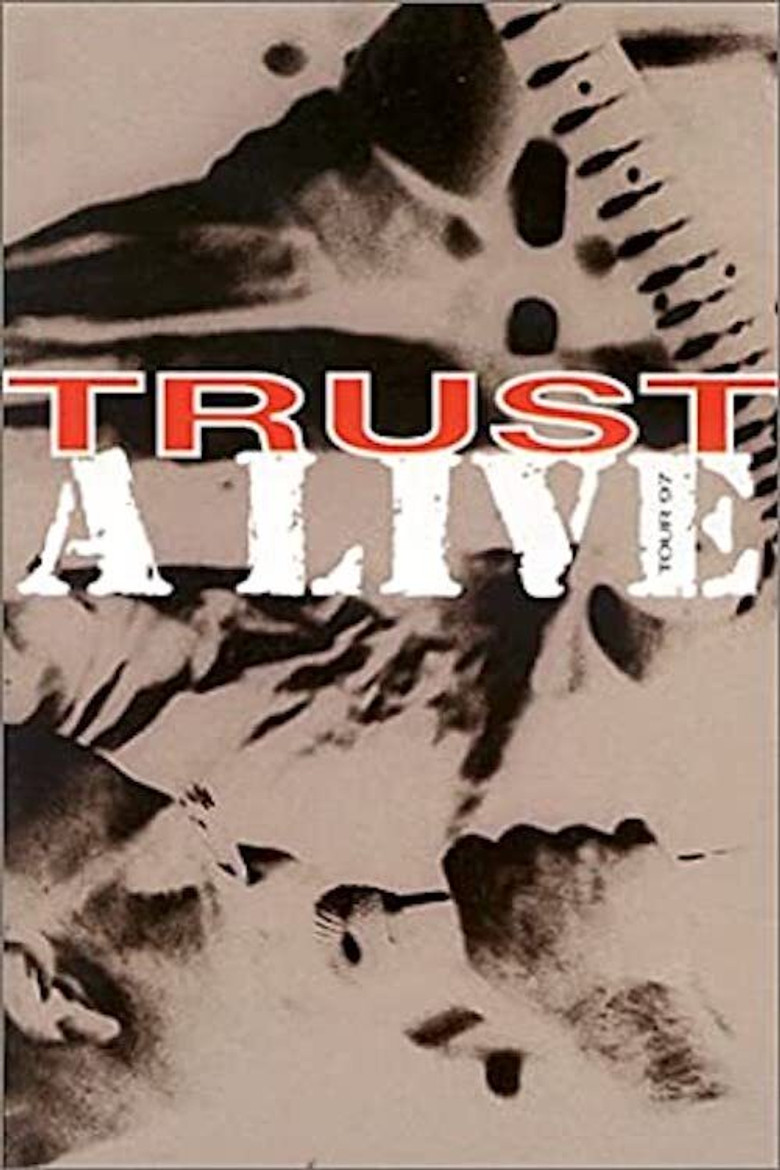 Trust: A Live - Tour 97 poster background