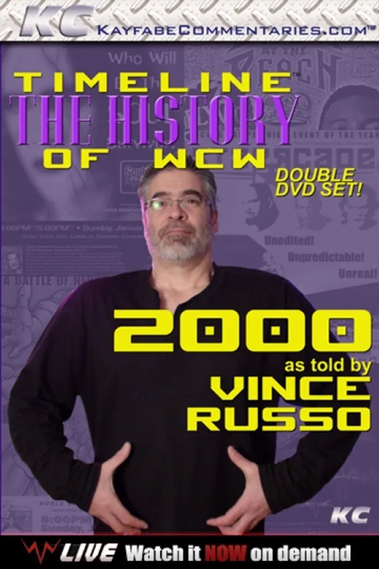 Timeline: The History of WCW – 2000 – As Told By Vince Russo poster background