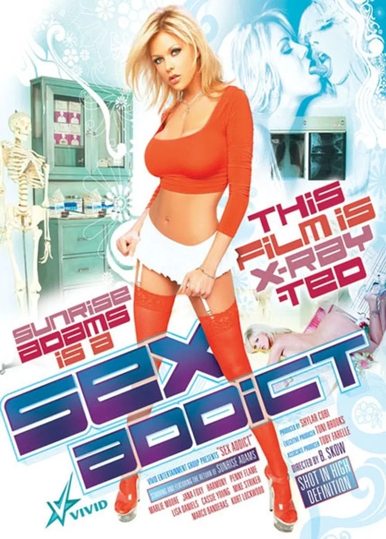 Sunrise Adams is a Sex Addict poster background