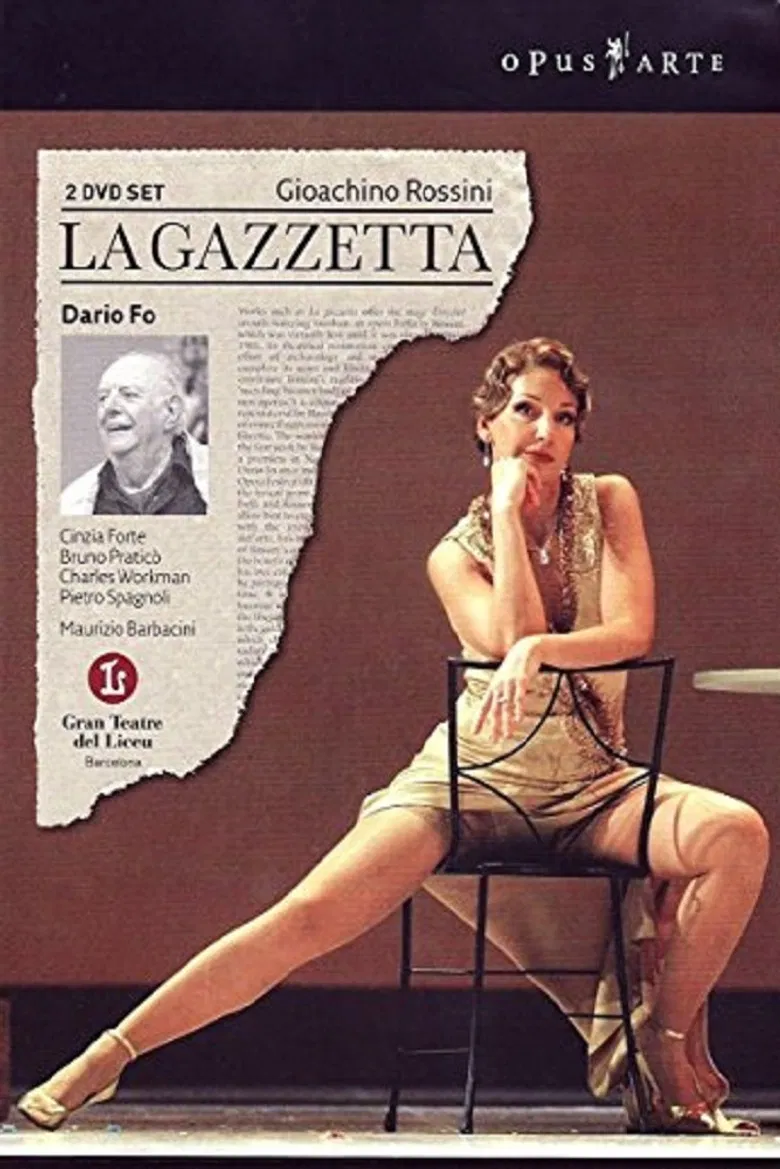 Rossini: La Gazzetta poster background