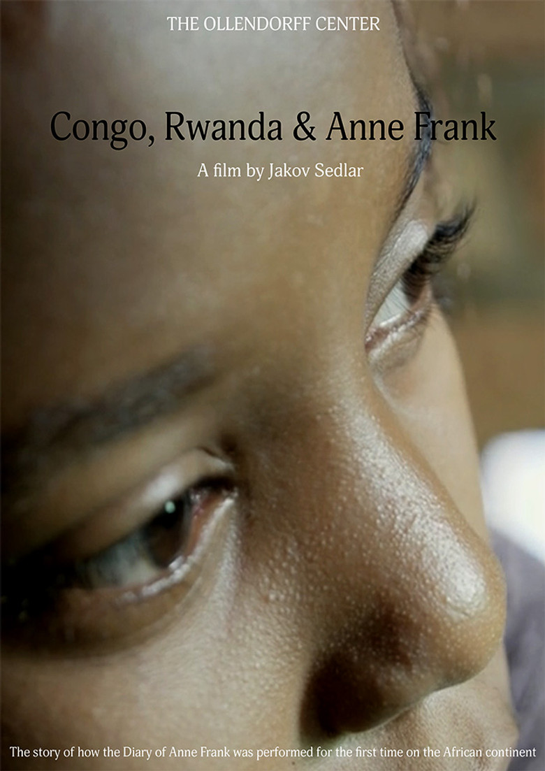 Congo, Rwanda & Anne Frank poster background