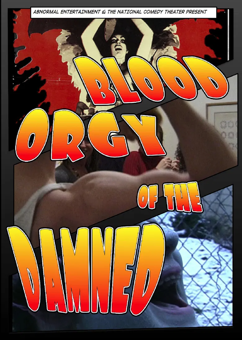 Blood Orgy of the Damned poster background