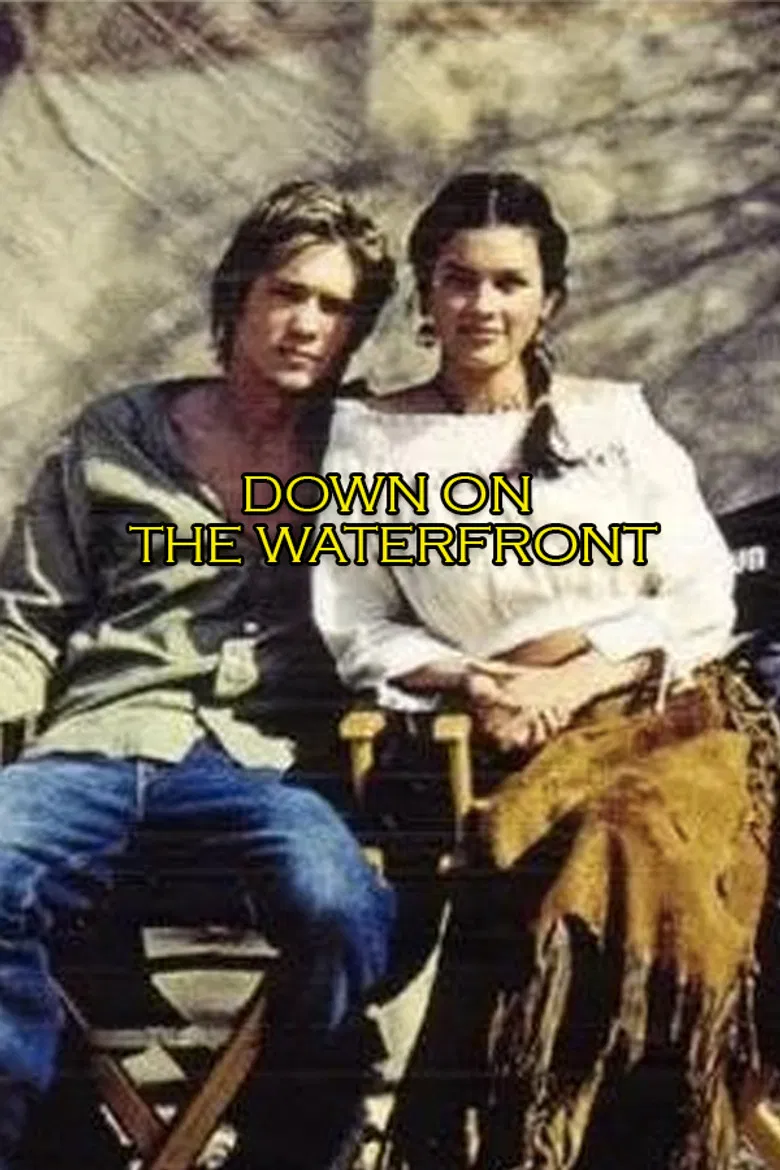 Down on the Waterfront poster background