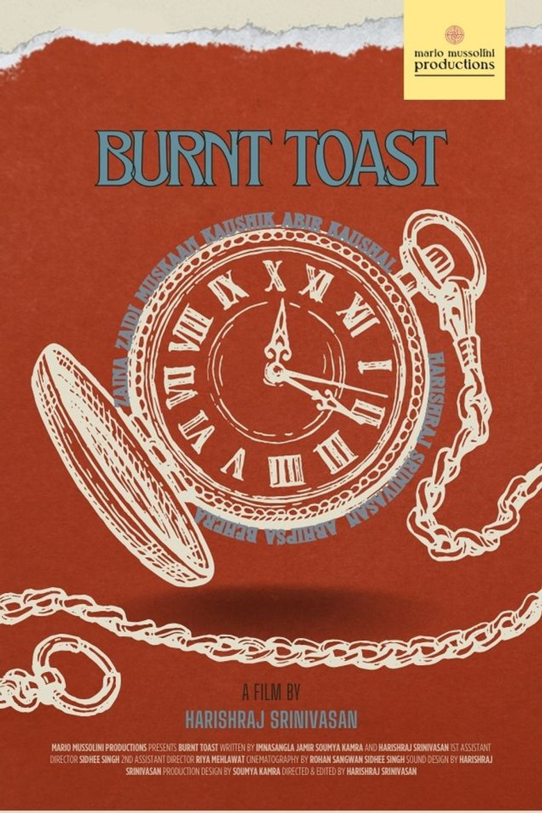 burnt toast poster background