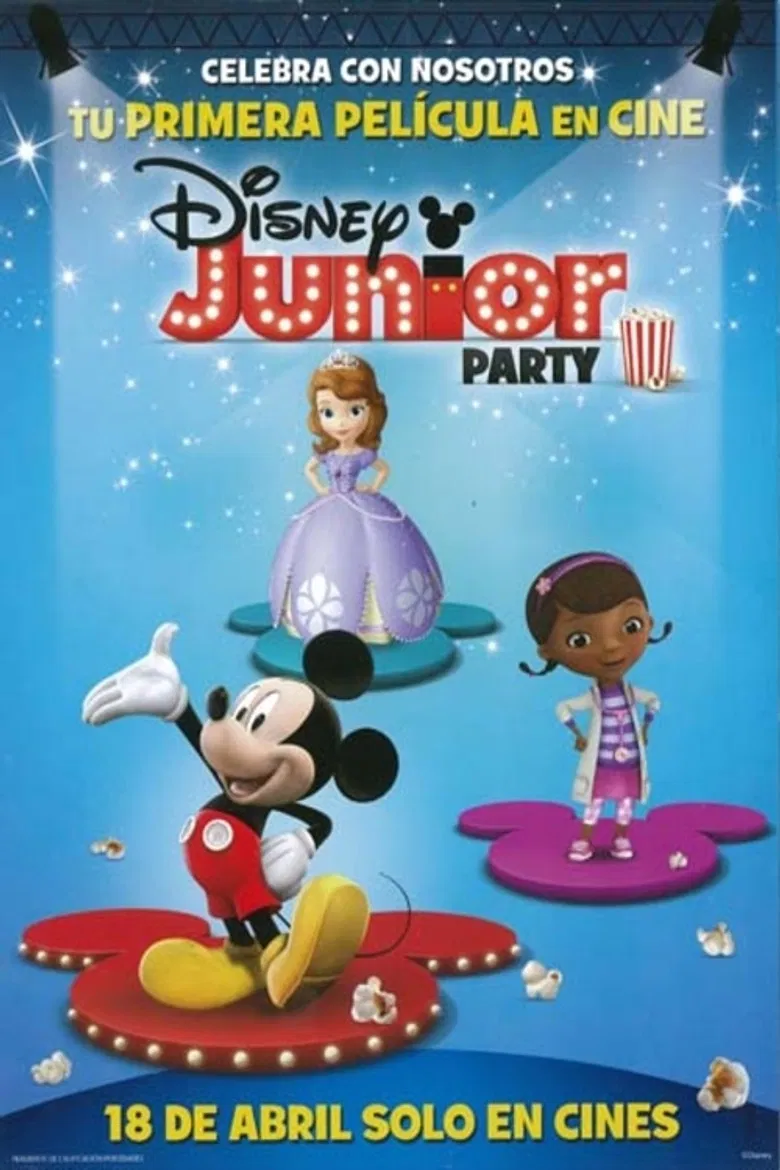 Disney Junior Party poster background