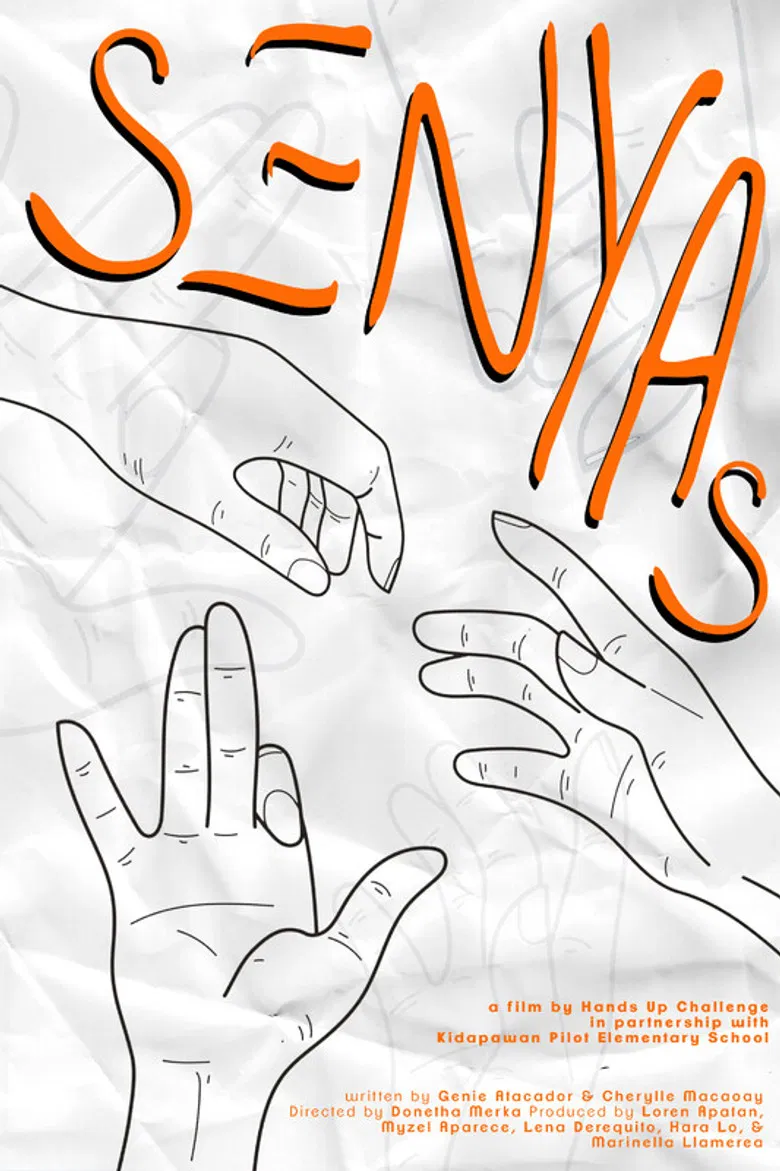 Hand Signs poster background