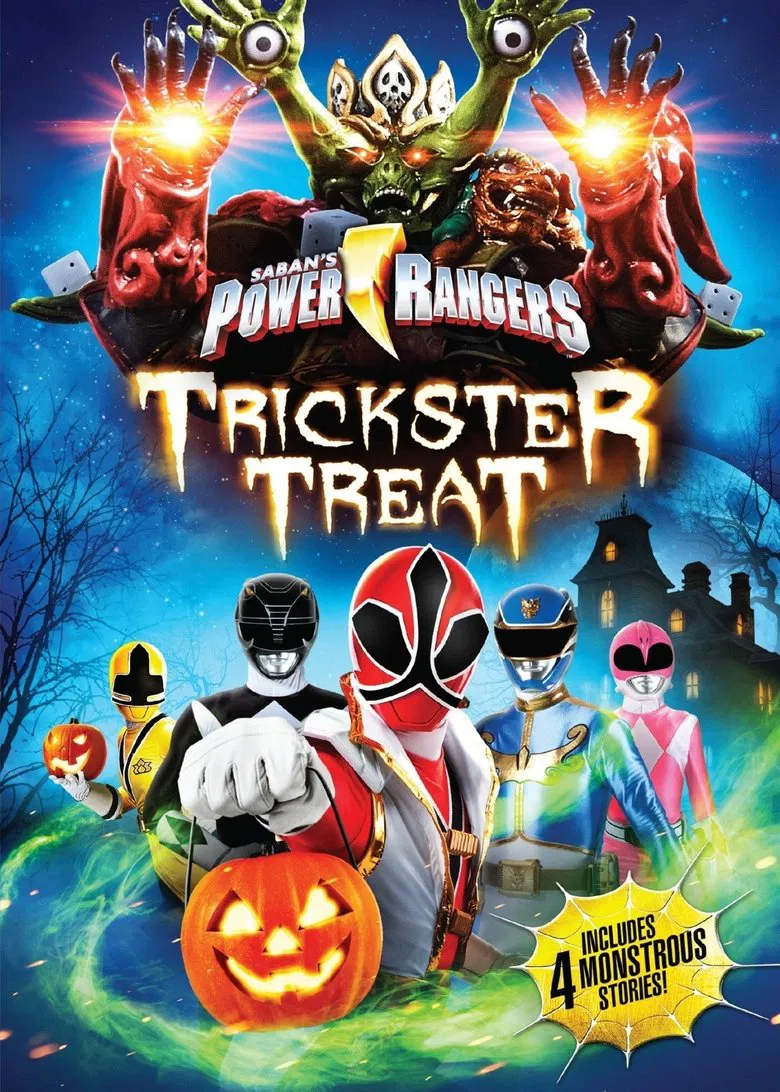 Power Rangers: Trickster Treat poster background