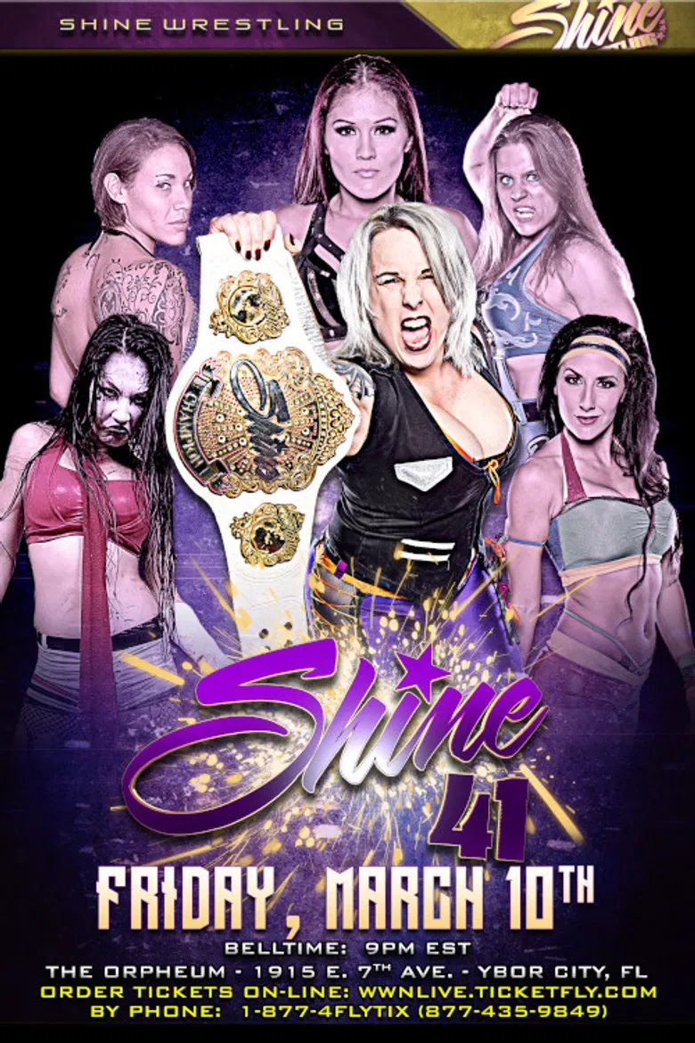 SHINE 41 poster background