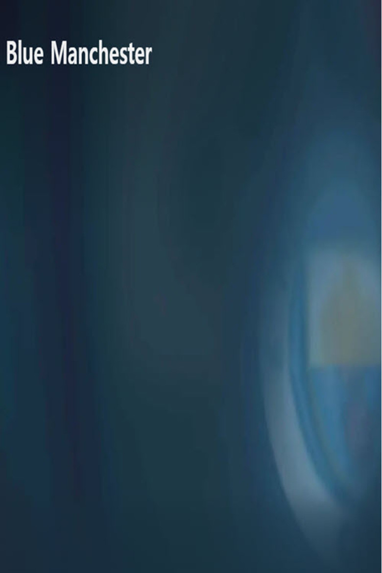 Blue Manchester poster background