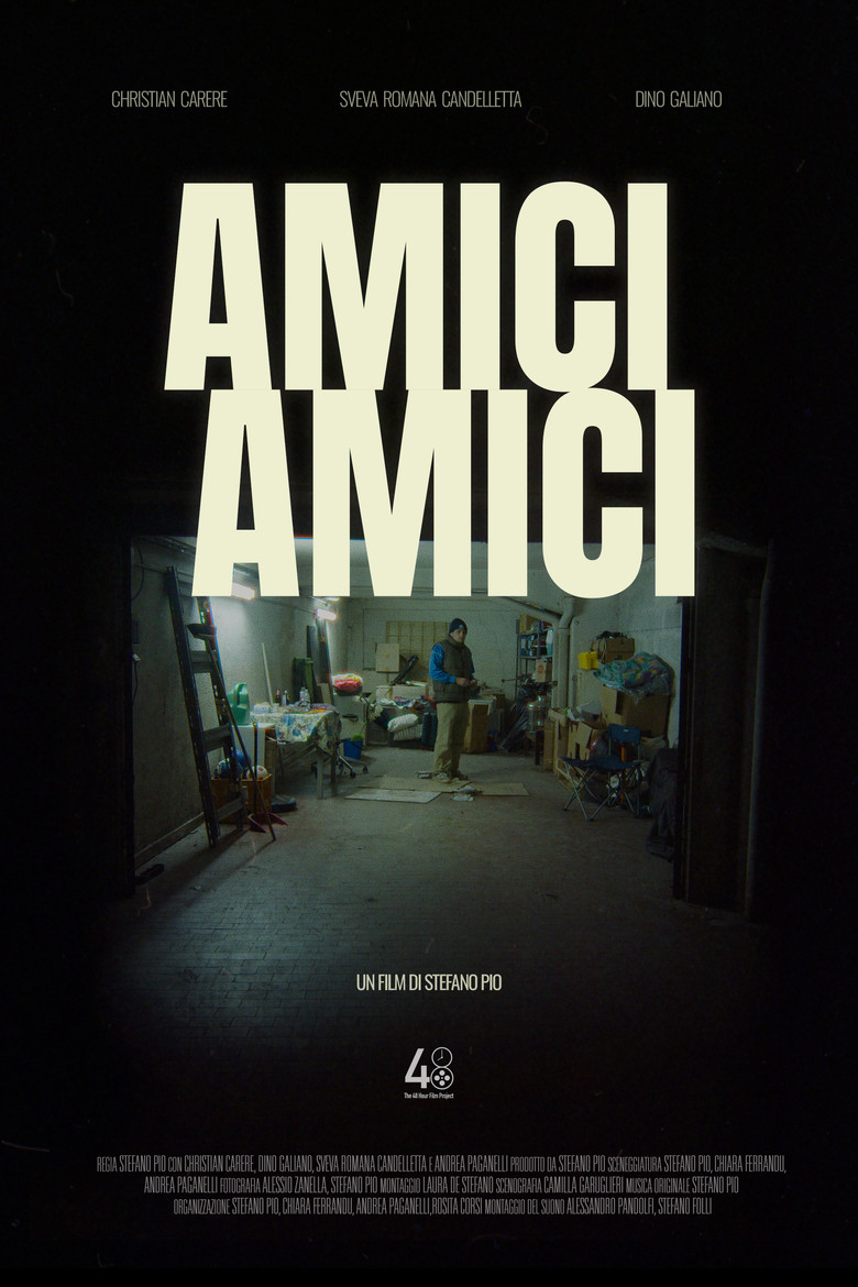 Amici Amici poster background