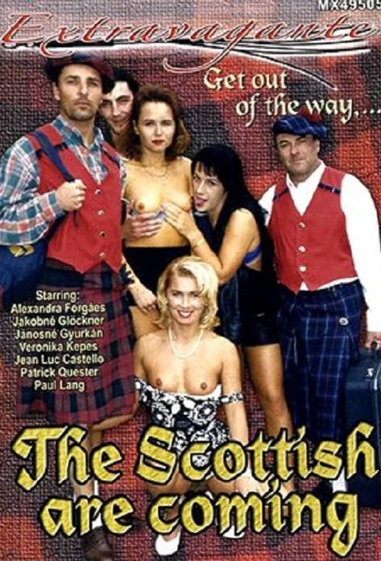 The Scottish Are Coming poster background