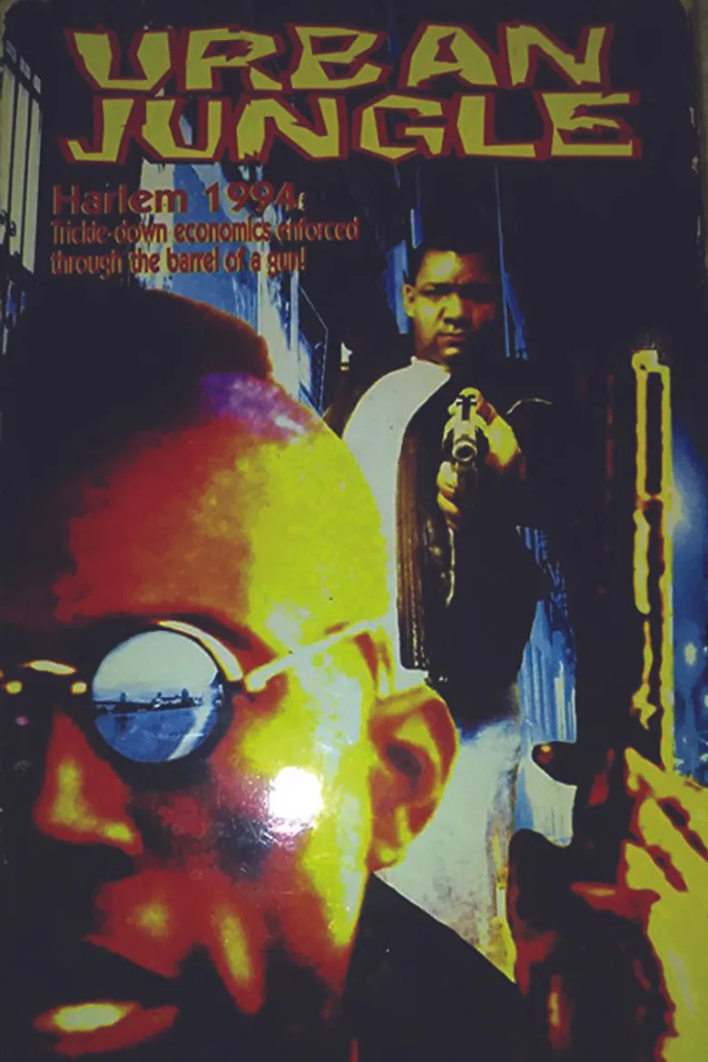 Urban Jungle Harlem poster background