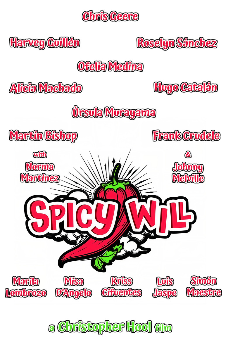 Spicy Will poster background
