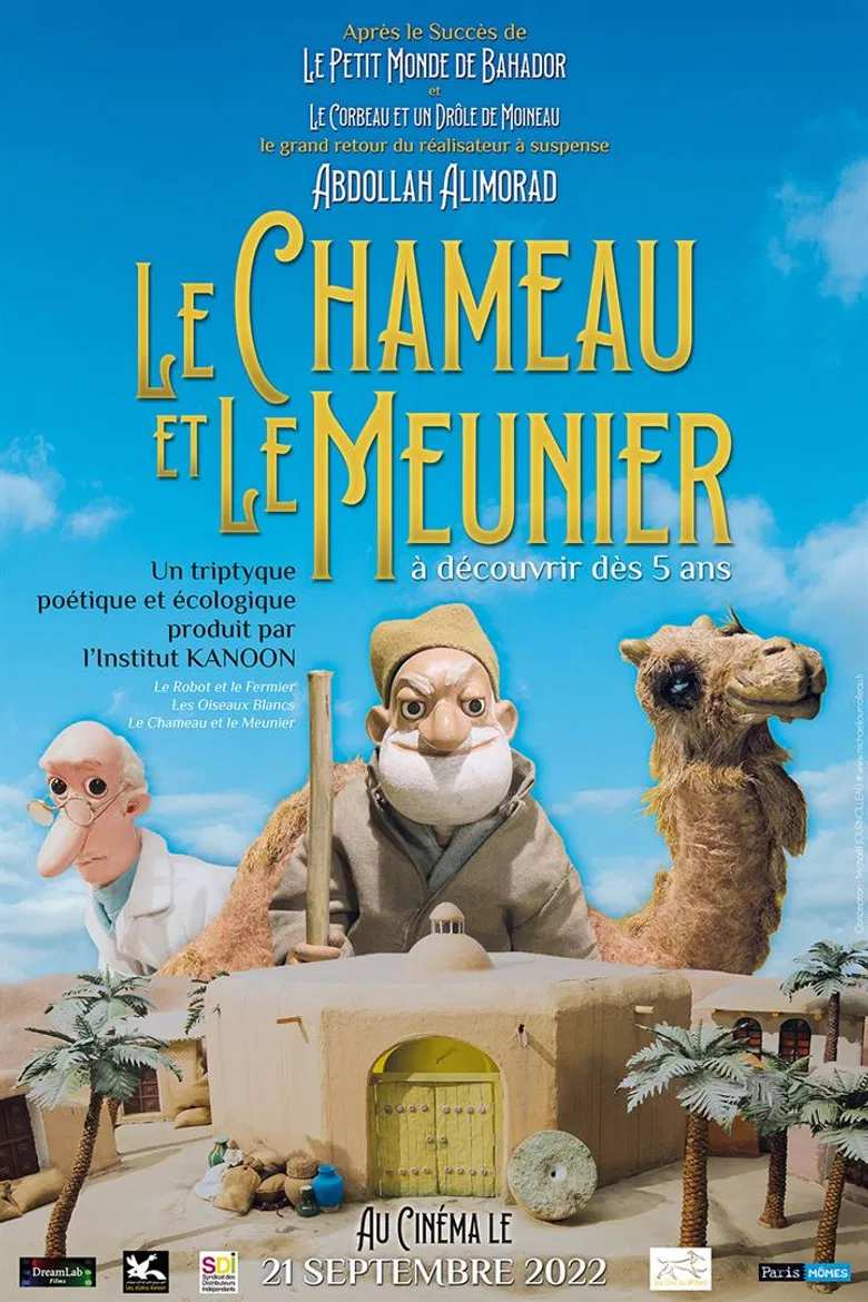Le Chameau et le meunier poster background