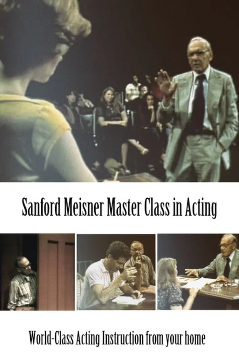 Sanford Meisner Master Class poster background