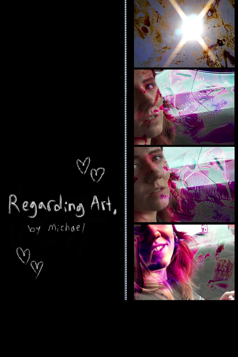 Regarding Art, poster background