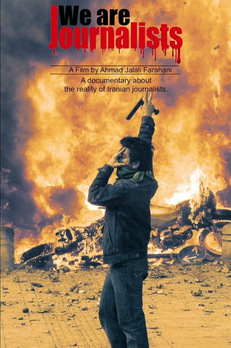 We Are Journalists poster background