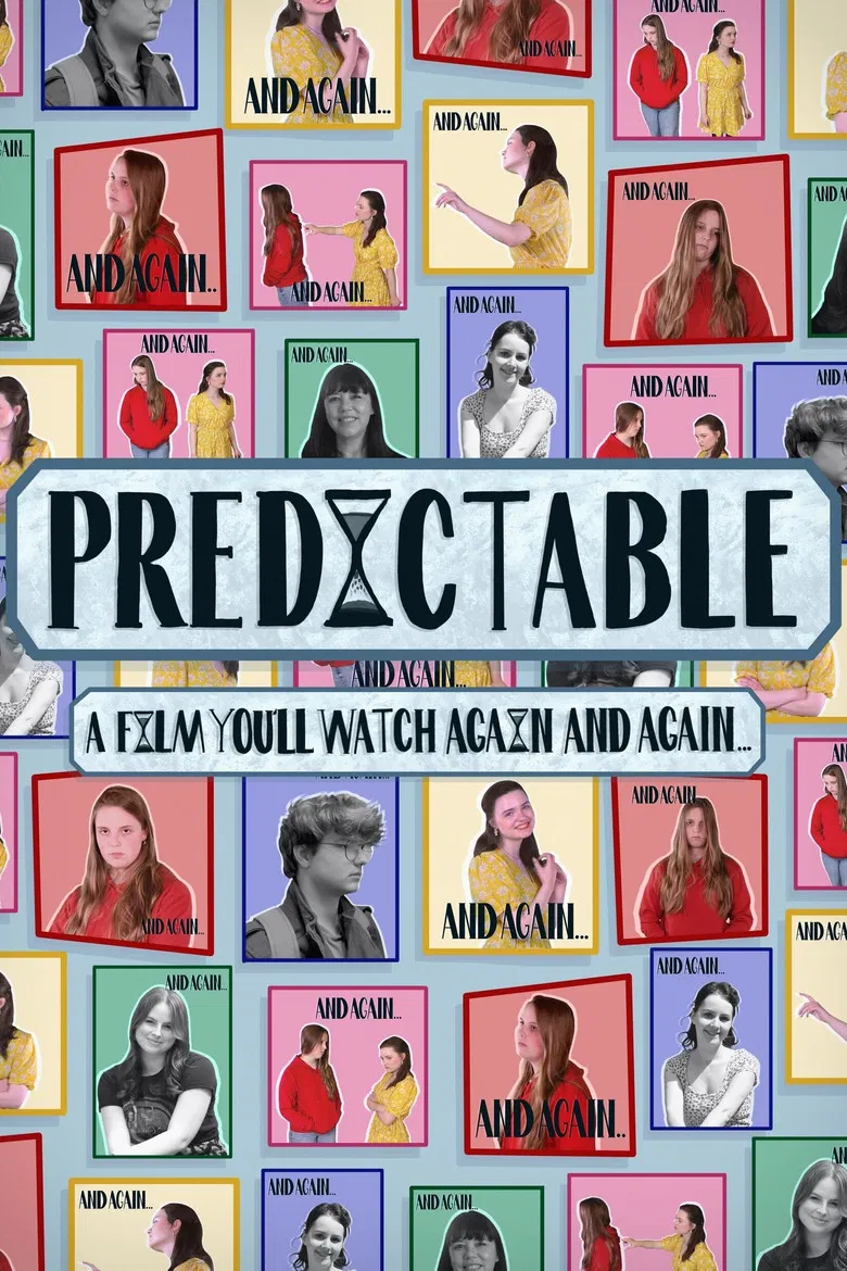 Predictable poster background