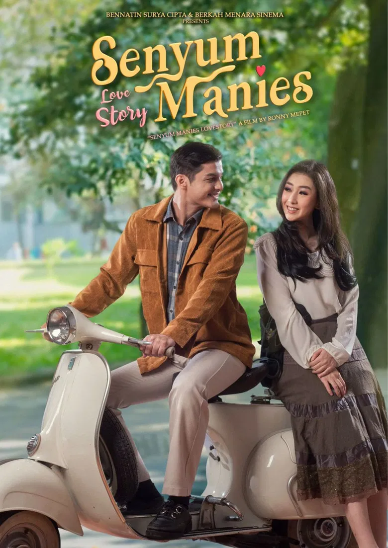 Senyum Manies: Love Story poster background